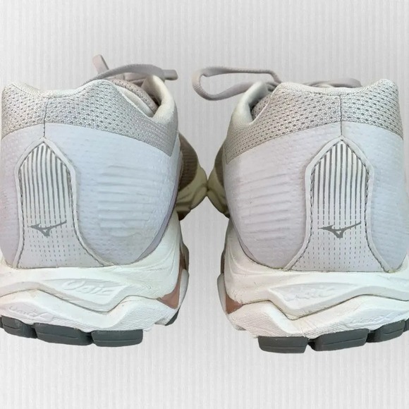 Mizuno Wave Inspire 16 Running Sneakers Athletic Shoes Womens 10.5 Pink Gray - Picture 5 of 15